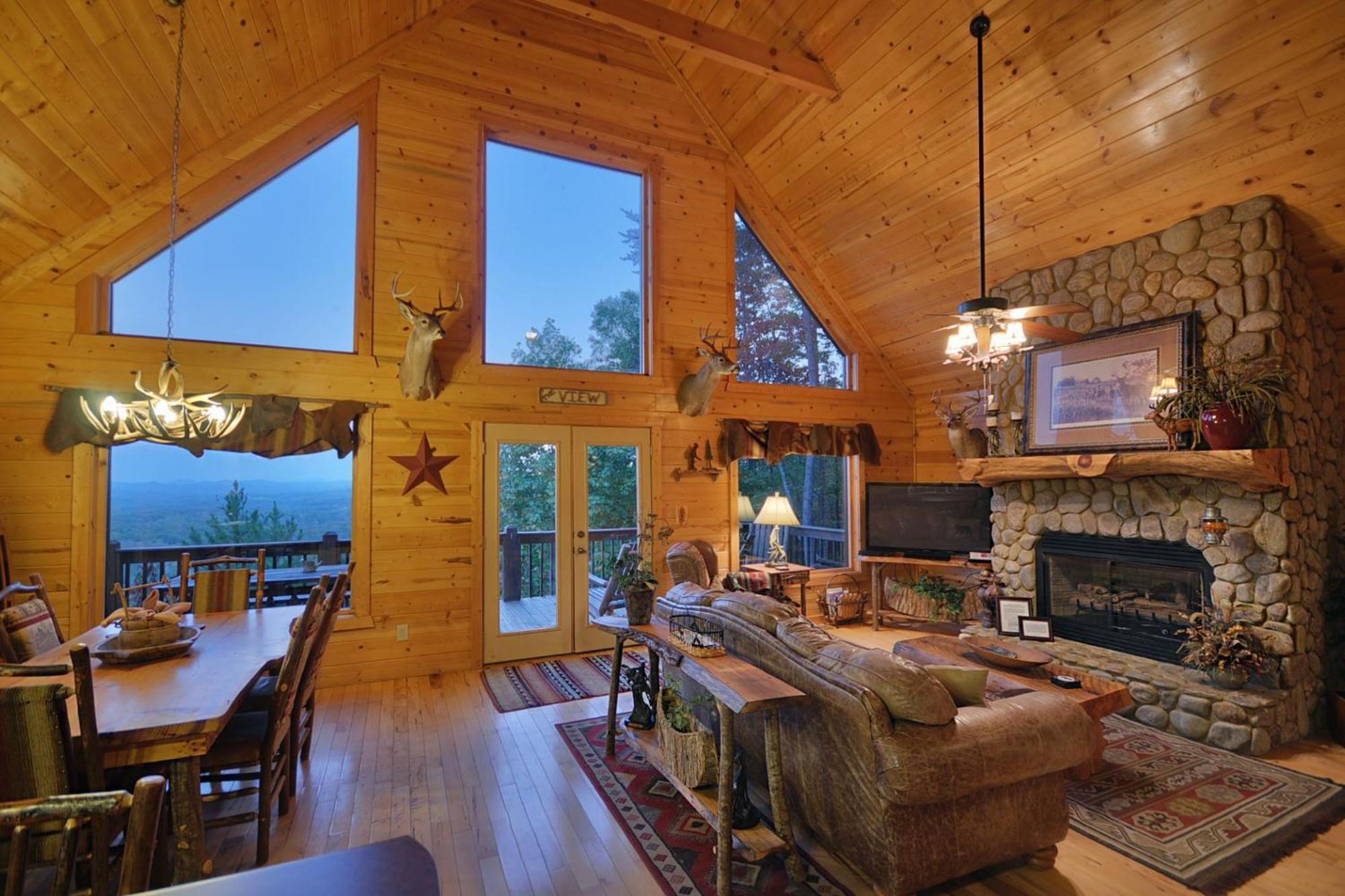 The View Sweeping Mountain Views Gas Fireplace Game Room Hot Tub Blue Ridge Exterior photo