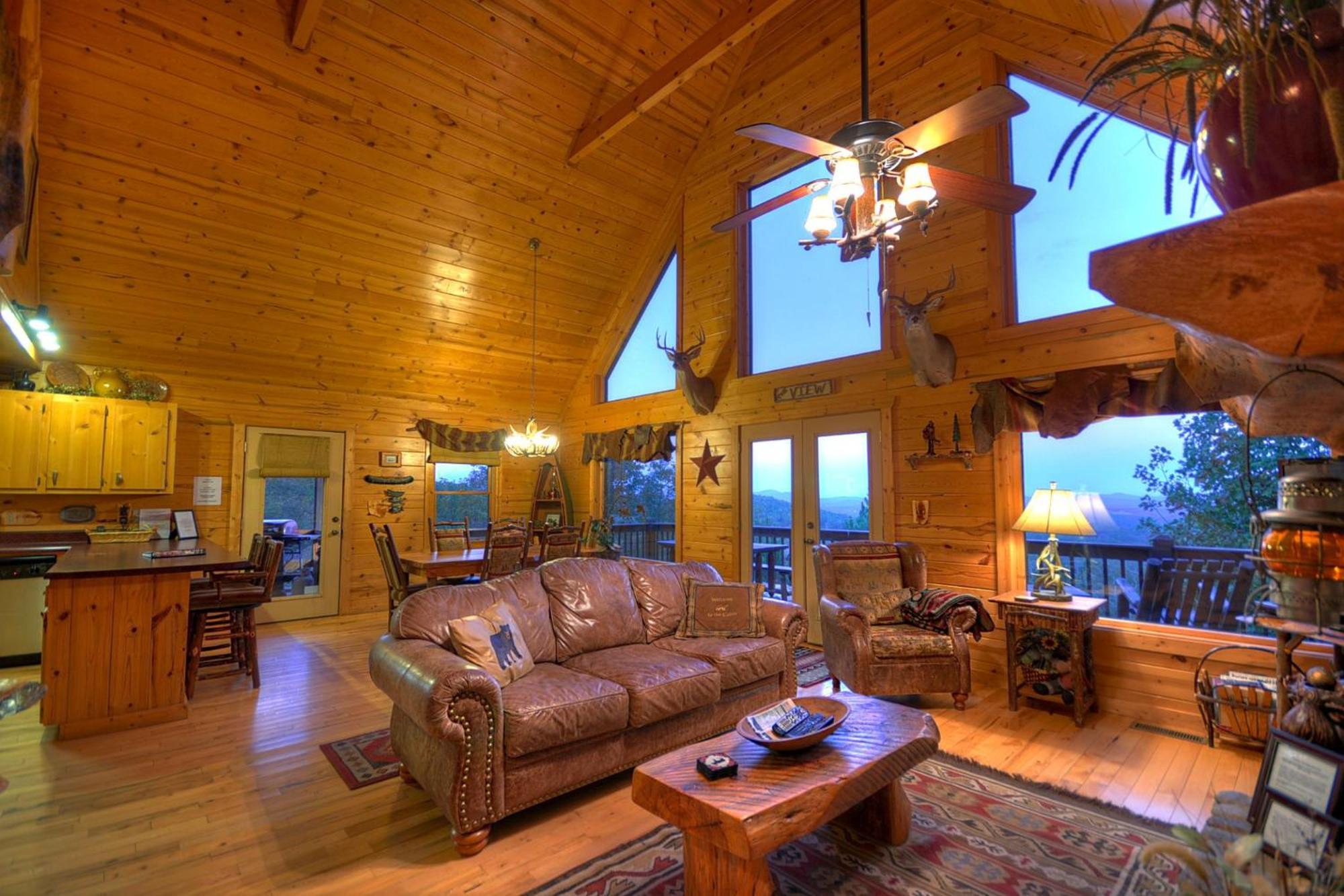 The View Sweeping Mountain Views Gas Fireplace Game Room Hot Tub Blue Ridge Exterior photo